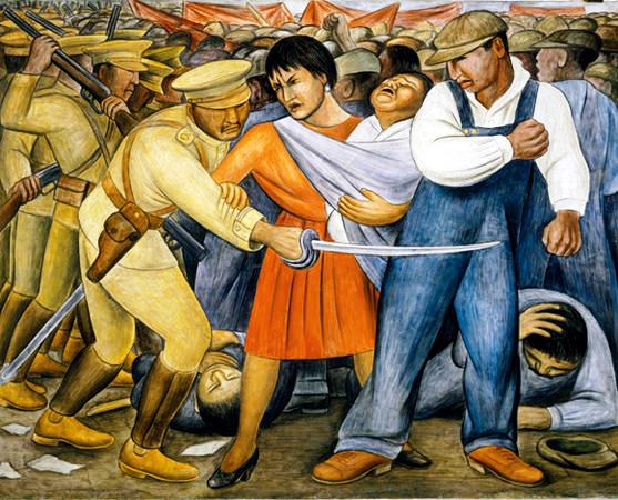 EL LEVANTAMIENTO The_Uprising de Diego Rivera