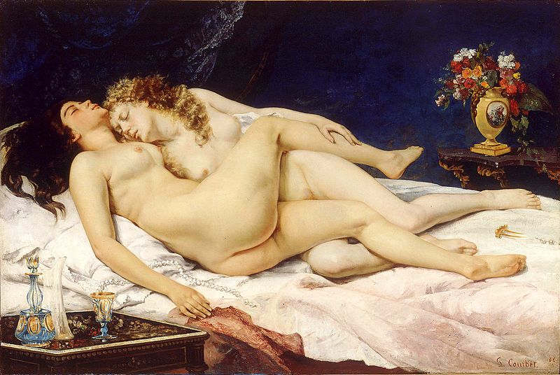 El sueño, de Gustave Courbet (1866). 2