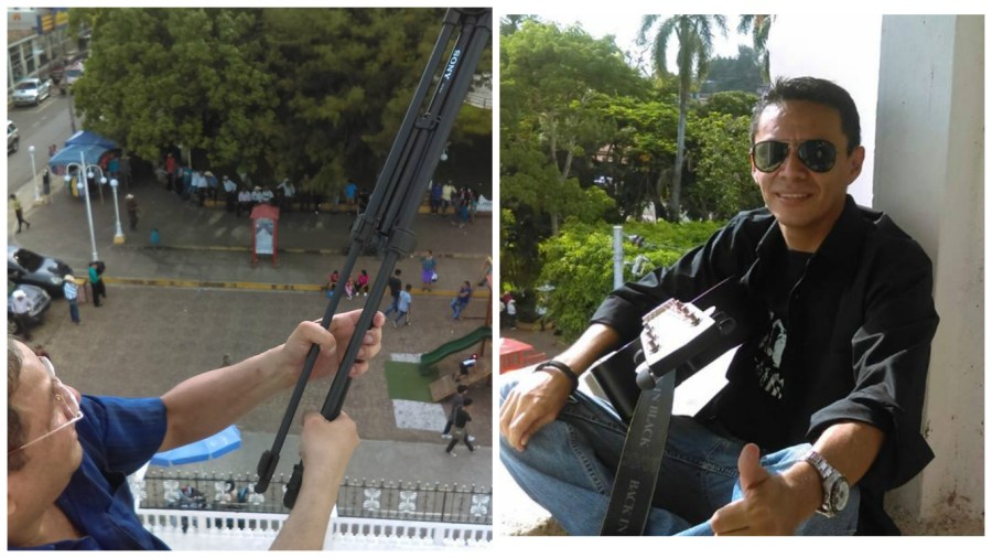 Collage en el campanario