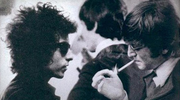 Bob Dylan y John Lennon